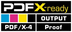 A4 proof farvegaranteret, trappepris fra € 4,50 - Proof GmbH er PDFX-ready certificeret for proof output af X4-data
