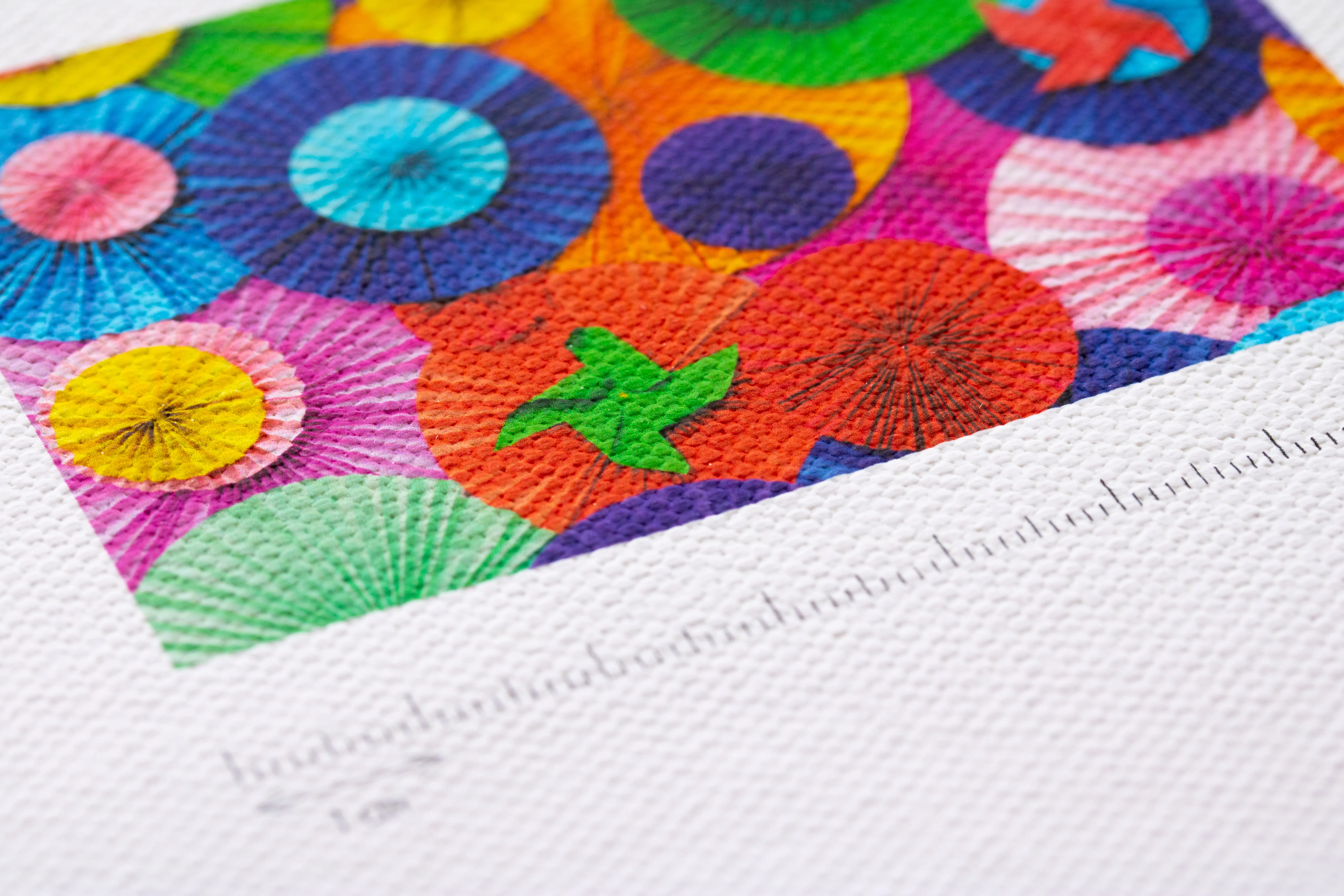 Proof.de Fineart Druck auf SIHL Lisa Canvas Plus Matte mit 390 gr/qm auf modernsten 11-farbigen EPSON SureColor 9000V Spectro in Proofqualität