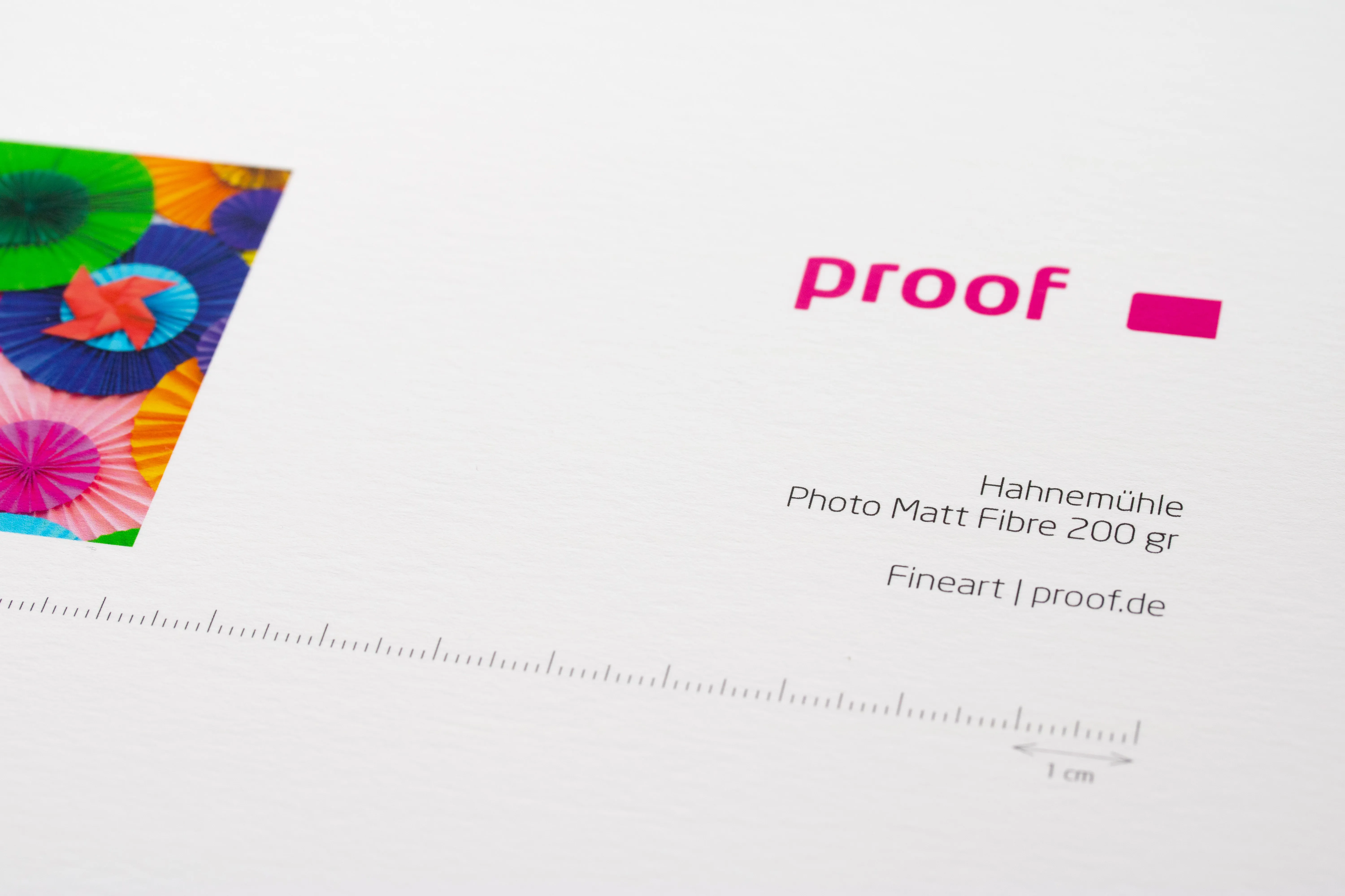 Proof.de Fineart Druck auf Hahnemühle Photo Matt Fibre mit 200 gr/qm auf modernsten 11-farbigen EPSON SureColor 9000V Spectro in Proofqualität