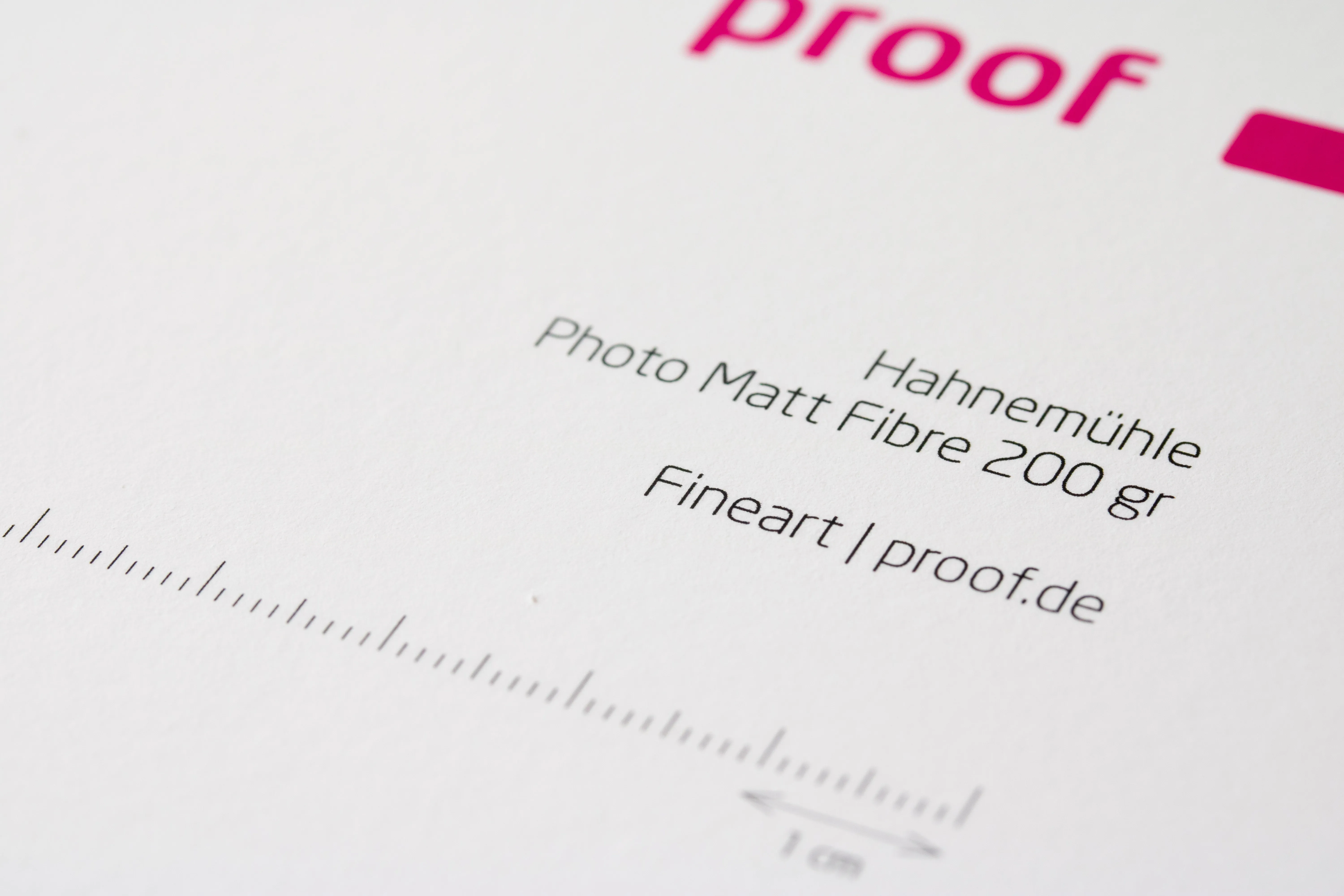 Proof.de Fineart Druck auf Hahnemühle Photo Matt Fibre mit 200 gr/qm auf modernsten 11-farbigen EPSON SureColor 9000V Spectro in Proofqualität
