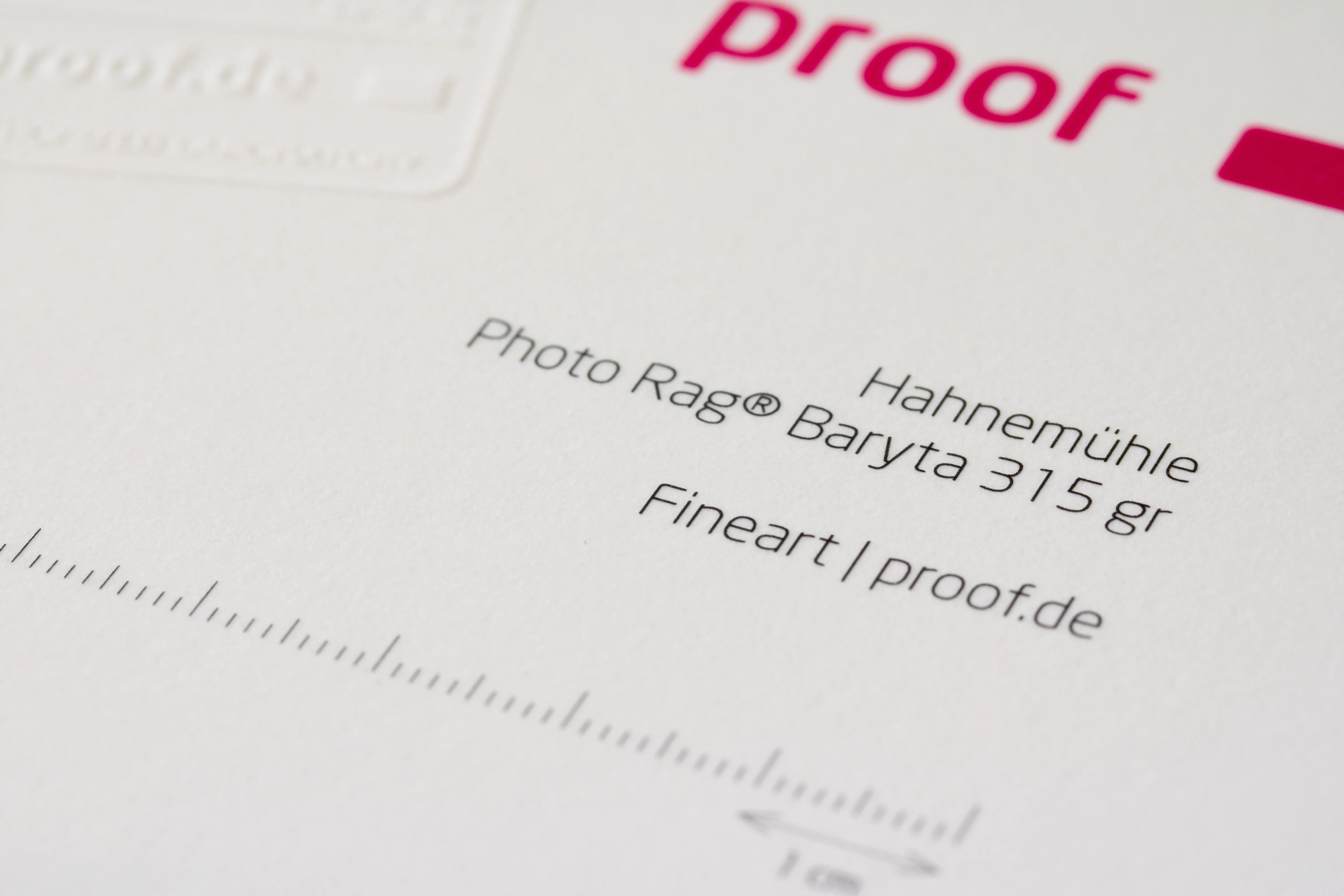 Proof.de Fineart Druck auf Hahnemühle Photo Rag Baryta mit 315 gr/qm auf modernsten 11-farbigen EPSON SureColor 9000V Spectro in Proofqualität