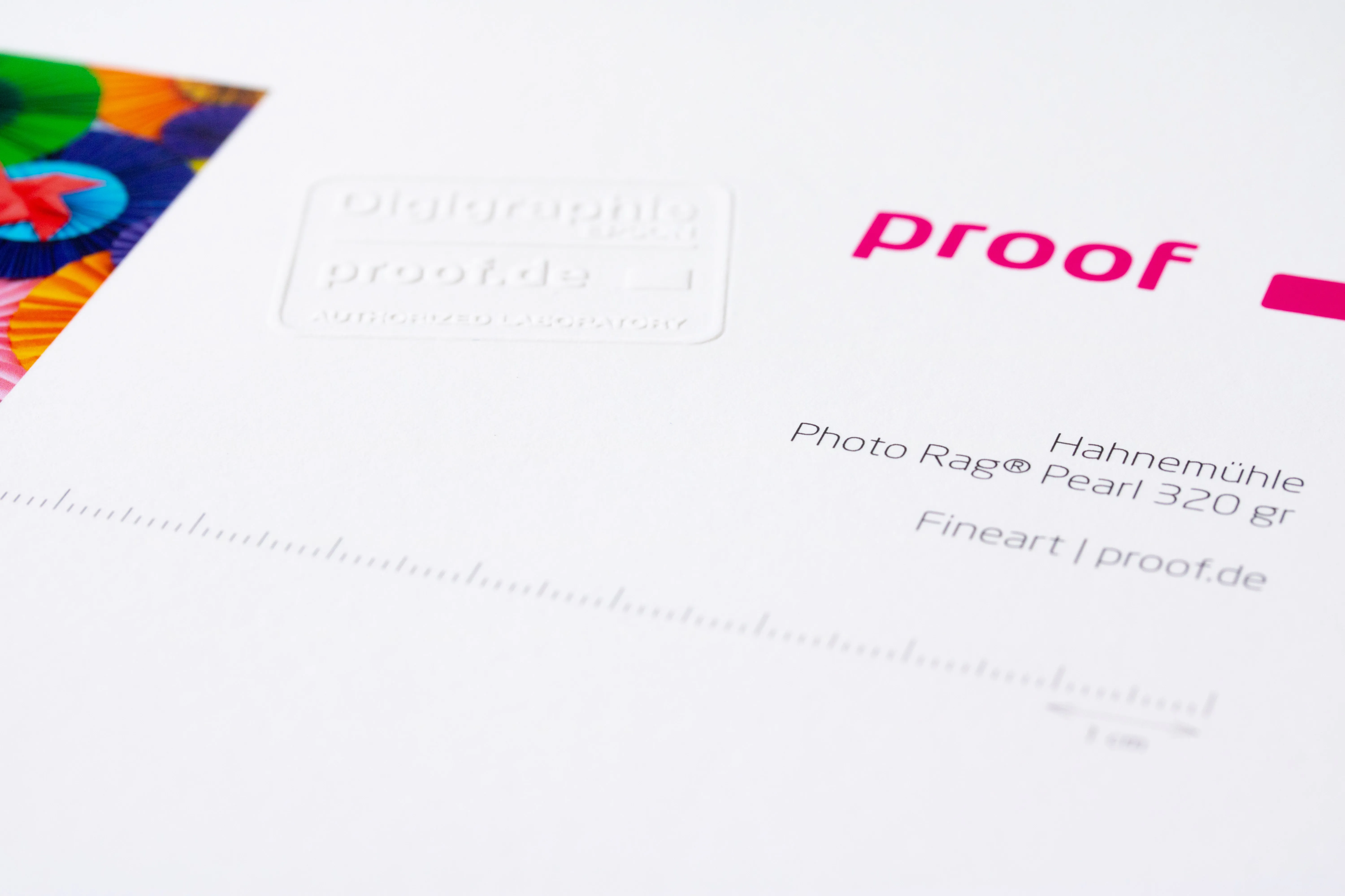 Proof.de Fineart Druck auf Hahnemühle Photo Rag Pearl mit 320gr/qm auf modernsten 11-farbigen EPSON SureColor 9000V Spectro in Proofqualität