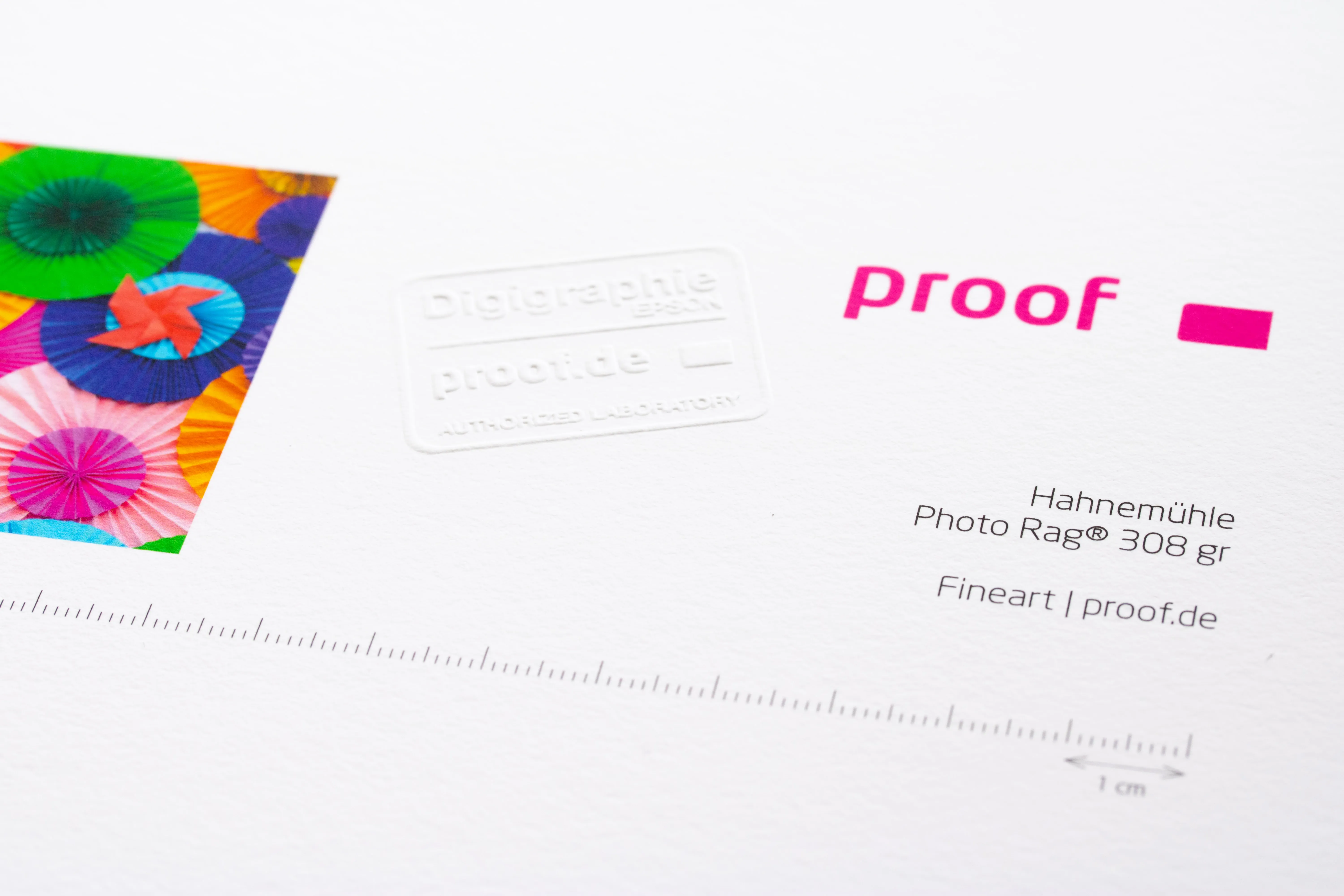 Proof.de Fineart Druck auf Hahnemühle Photo Rag mit 308 gr/qm auf modernsten 11-farbigen EPSON SureColor 9000V Spectro in Proofqualität
