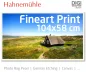Preview: 104x58 cm fineart print med 1440x2880 DPI på hahnemühle fineart-papirer som Photo Rag, German Etching, Canvas, Premium Photo Glossy