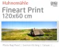 Preview: 160x40 cm fineart print med 1440x2880 DPI på hahnemühle fineart-papirer som Photo Rag, German Etching, Canvas, Premium Photo Glossy