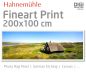 Preview: 200x100 cm fine art print with 1440x2880 DPI on Hahnemühle fineart papers like Photo Rag, German Etching, Canvas, Premium Photo Glossy