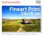 Preview: 24x18 cm Fineart Druck mit 1440x2880 DPI auf Hahnemühle Fineart-Papieren wie Photo Rag, German Etching, Canvas, Premium Photo Glossy