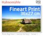 Preview: 36x27 cm Fineart Druck mit 1440x2880 DPI auf Hahnemühle Fineart-Papieren wie Photo Rag, German Etching, Canvas, Premium Photo Glossy