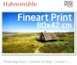 Preview: 80x42 cm fineart print med 1440x2880 DPI på hahnemühle fineart-papirer som Photo Rag, German Etching, Canvas, Premium Photo Glossy