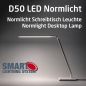 Preview: D50 LED Normlicht Schreibtischlampe