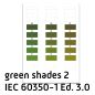 Preview: Grüne IEC 60350-1 Ed. 3.0 Farbmuster Seite 2