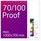 Preview: 70/100cm Proof colour binding Digital Online Proof