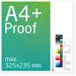 Preview: DIN A4+ proof, farveproof, digitalproof efter Fogra / DIN 12647-7