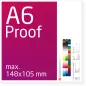 Preview: DIN A6 Proof, farveproof, digitalproof efter Fogra / DIN 12647-7