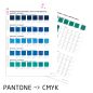 Preview: PANTONE to CMYK by Proof.de