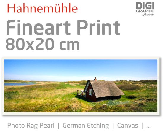 Fineart Druck 80x20 cm