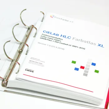 CIELAB HLC Colour Atlas XL by freieFarbe e.V. / freeecolour.org - colour value tables