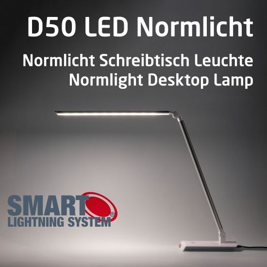 D50 LED Normlicht Schreibtischlampe