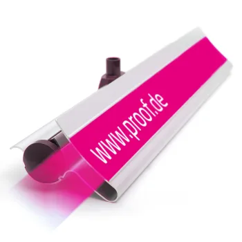 proof.de fargebindende Roll-Up 3 i Proof-kvalitet - kabinett med merkestripe