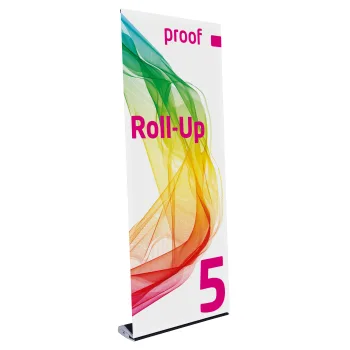 proof.de fargeriktig Roll-Up 5 enkeltvis