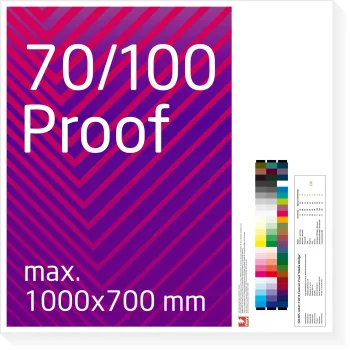 70/100 cm proof, fargproof, digitalproof, kontraktproof