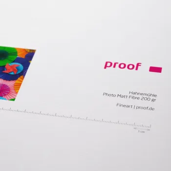 proof.de fineart tryk på Hahnemühle Photo Matt Fibre 200gr/qm