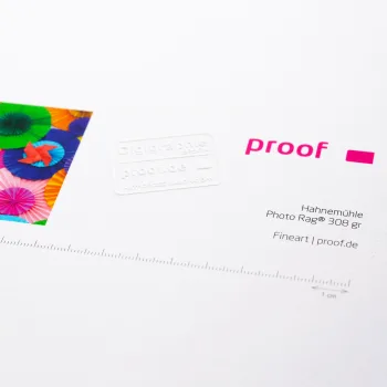 Proof.de Fineart Druck auf Hahnemühle Photo Rag 308gr/qm
