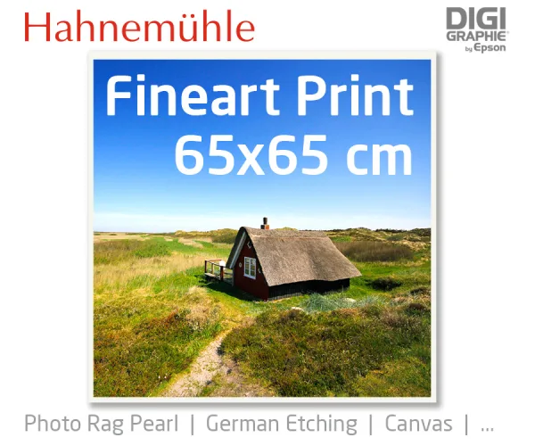fine art print 65x65 cm