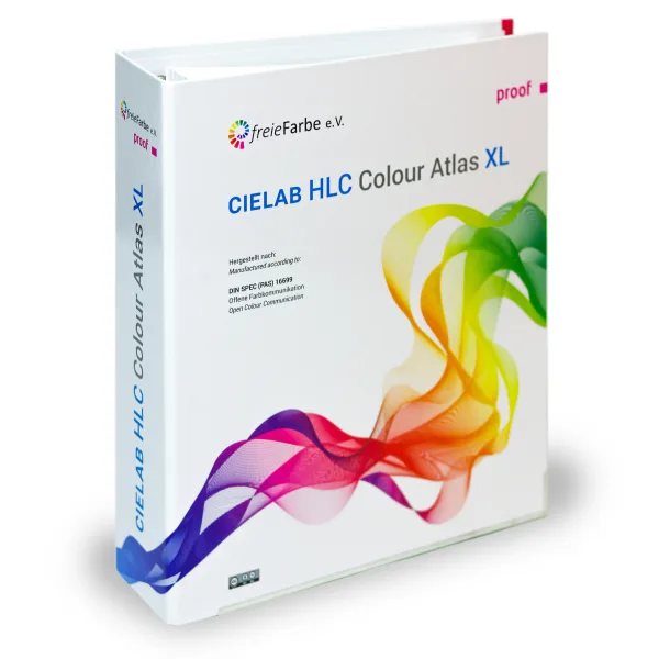 CIELAB HLC Color Atlas XL by freieFarbe e.V. - Ring Binder