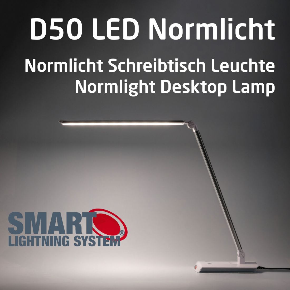 D50 LED Normlicht Schreibtischlampe