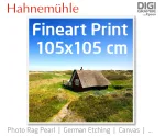 Fineart print 105x105 cm