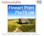 fineart print 75x75 cm