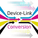 Profilkonvertering af tryksdata via devicelink profil