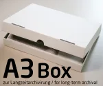 Foto Archivbox DIN A3 Drucke zur Langzeitarchivierung - langzeit archivierungbox a3