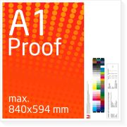 DIN A1 Proof, Farbproof, Digitalproof nach Fogra / DIN 12647-7