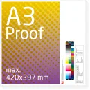 DIN A3 Proof, Farbproof, Digitalproof nach Fogra / DIN 12647-7