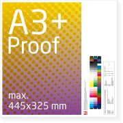 DIN A3+ Proof, Farbproof, Digitalproof nach Fogra / DIN 12647-7