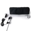 Halogenspot 12V/50W inkl. transformer, lysmiddel, klemme og taske